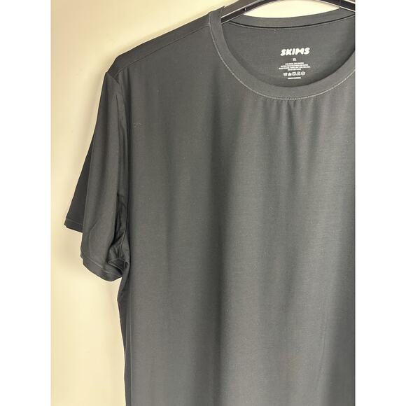 Skims Men's Crew Neck Short Sleeve T-Shirt Stretch Modal Spandex Classic Tee XL - Picture 5 of 9